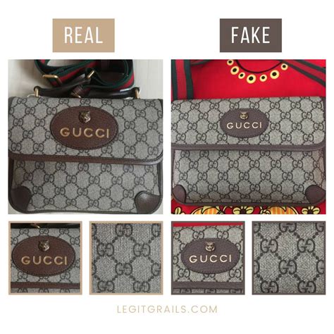 real gucci an fake gucci